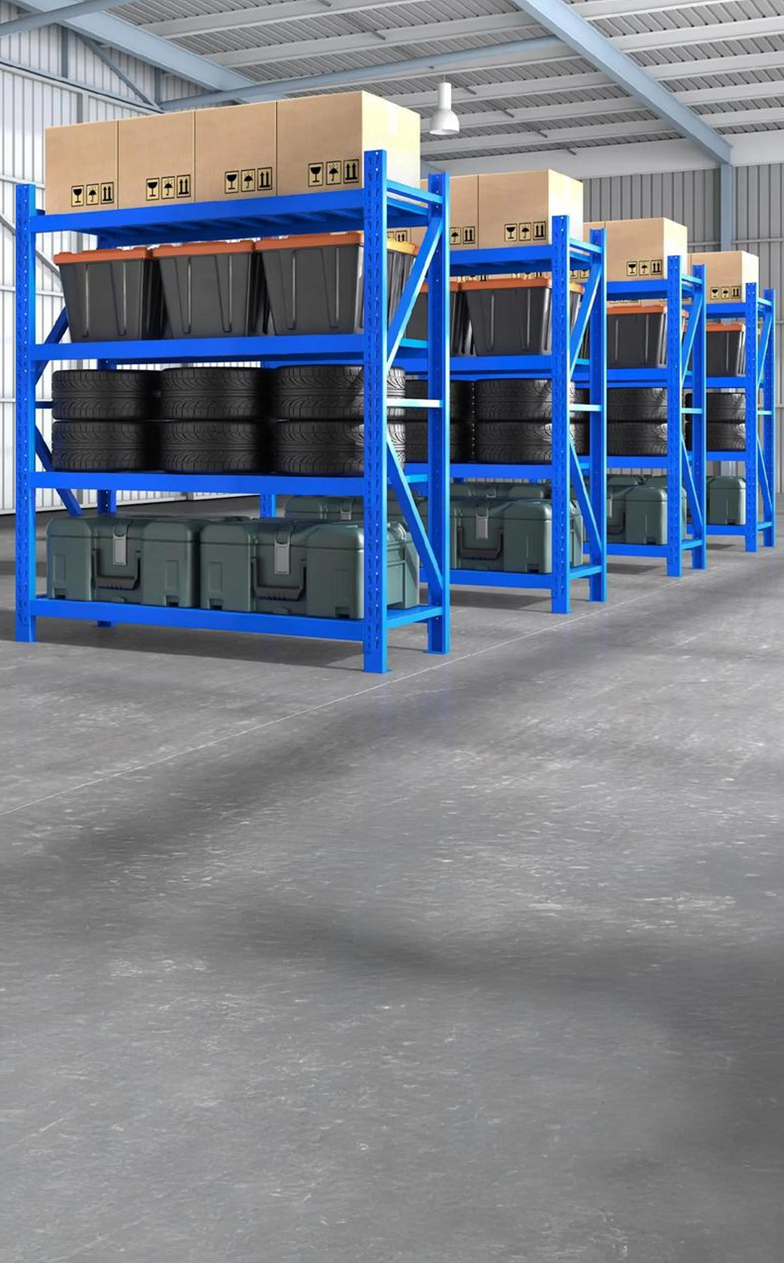 Medium-duty rack